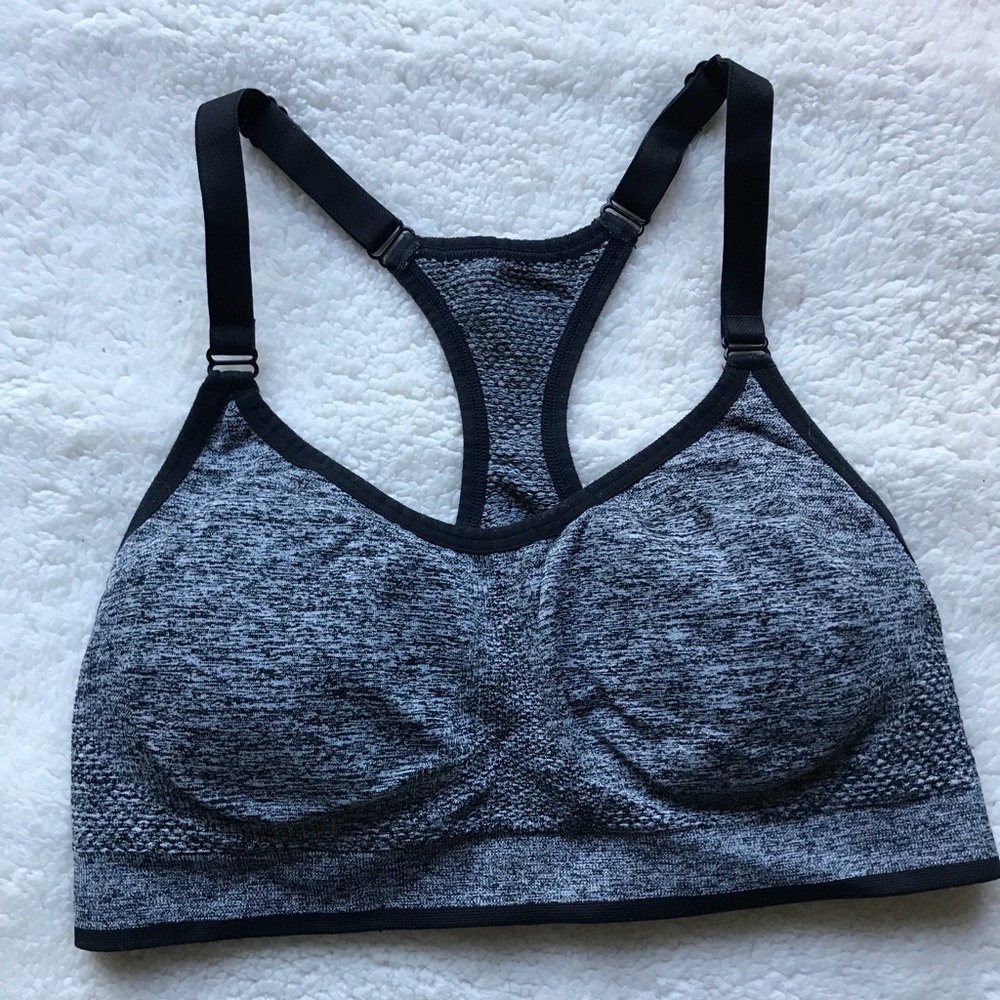 VSX (Victoria Secret) grey sports bra